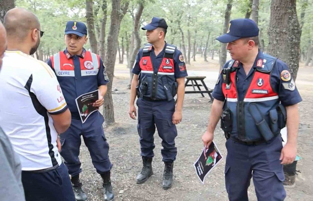 Aksaray'da kül olmadan jandarma tedbirleri artırdı