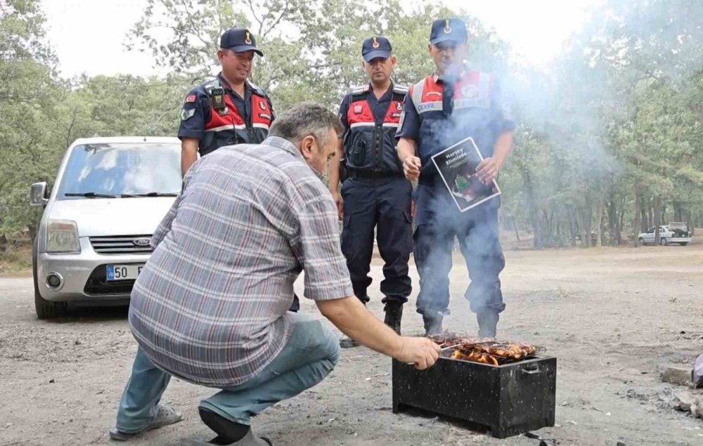 Aksaray'da kül olmadan jandarma tedbirleri artırdı