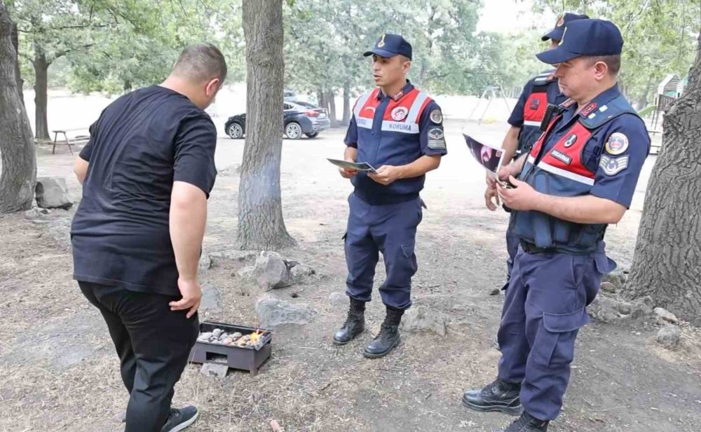 Aksaray'da kül olmadan jandarma tedbirleri artırdı