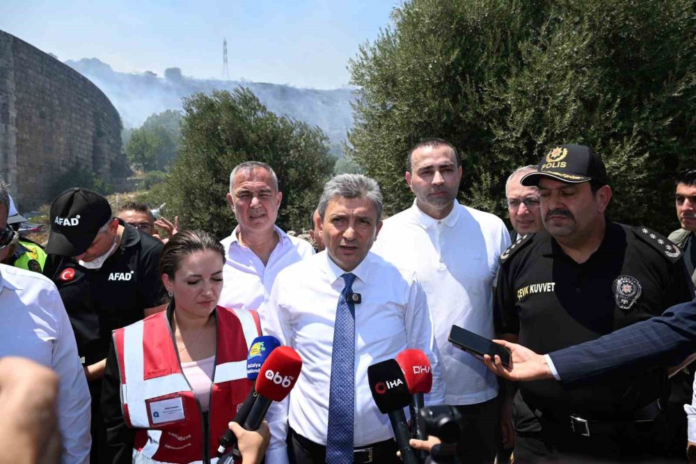 Antalya yangınından güzel haber: Kontrol altında