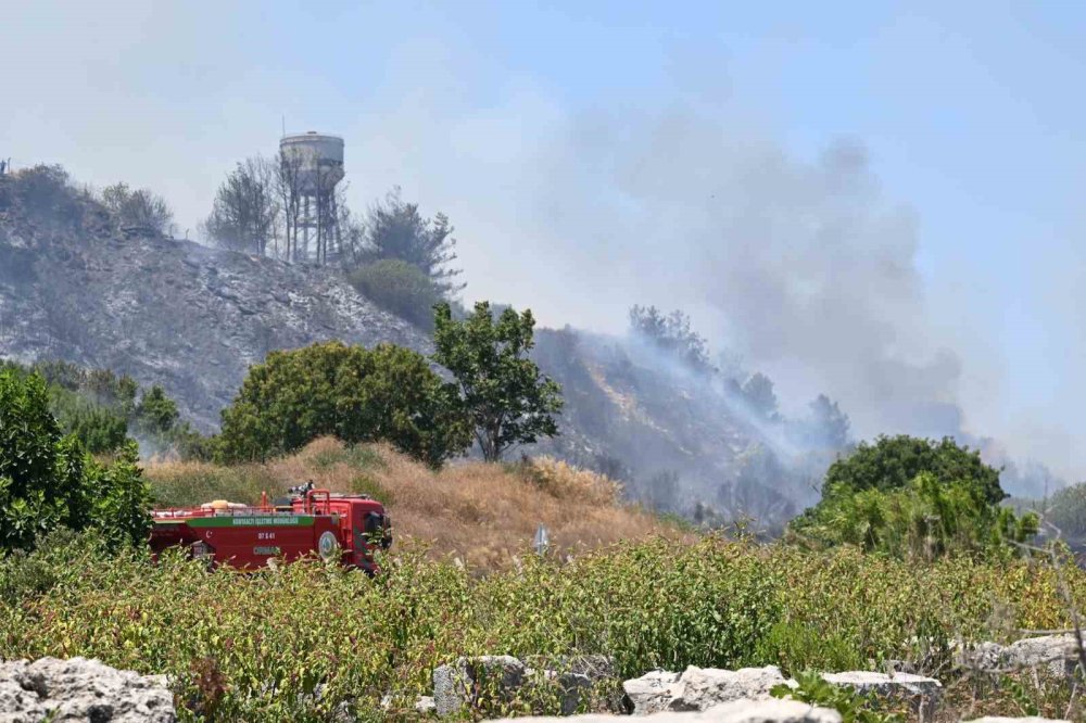 Antalya yangınından güzel haber: Kontrol altında
