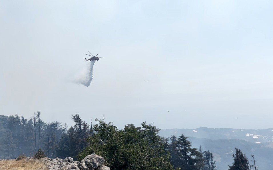 Gazipaşa’daki orman yangını 3. gününde kontrol altına alındı