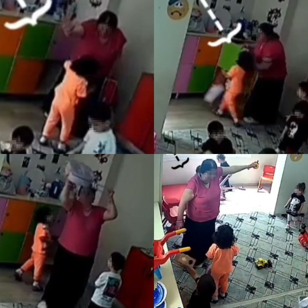 Kreşte şiddete gelen ceza ailenin tepkisine neden oldu