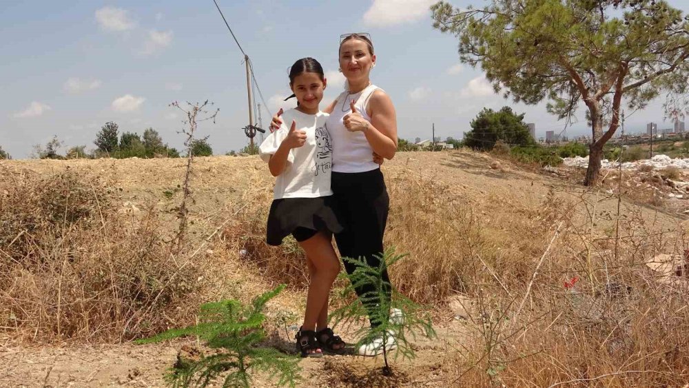 'Takipçim kadar fidan dikiyorum' dedi, fidanları söküldü