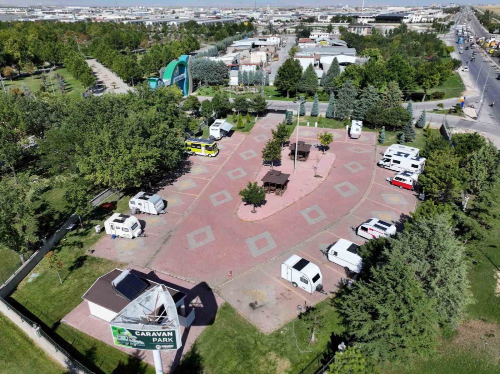 Konya’nın Kalbinde Karavan Keyfi