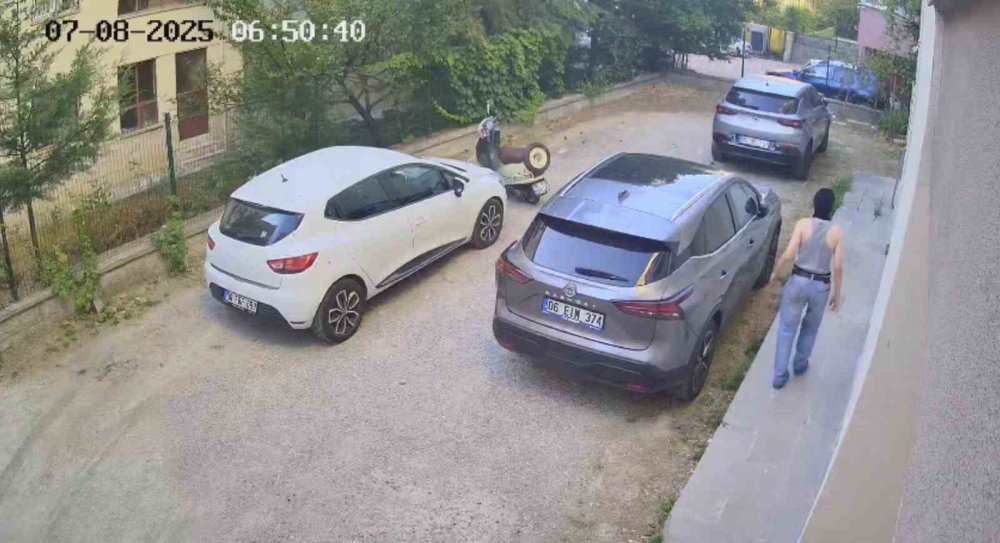 Güpegündüz kar maskeli hırsızlık