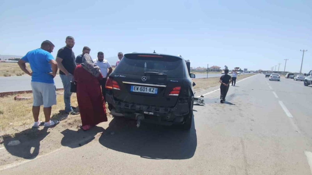 Binlerce Kilometre Sağlam Gelip Aksaray'da Kaza Yaptı