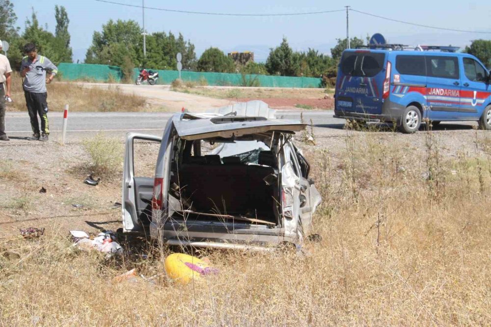 Konya'da 5 kişinin yaralandığı kazadan acı haber