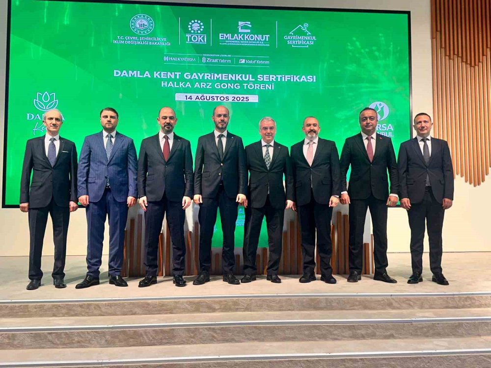 Damla Kent Projesi Gayrimenkul Sertifikası, İşlem Görmeye Başladı