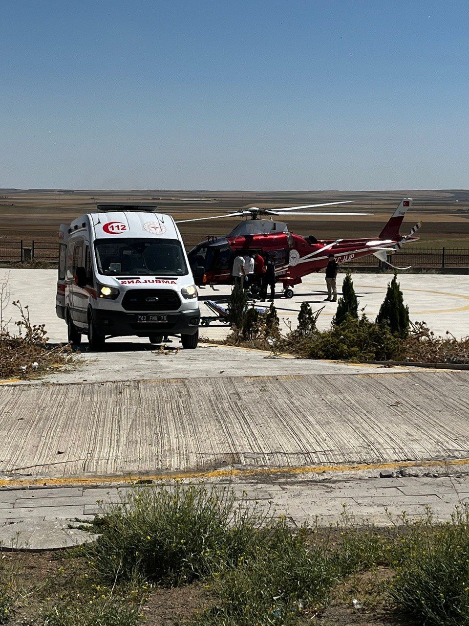 Konya'da Ambulans Onun İçin Kalktı
