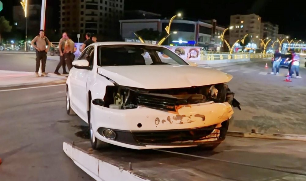 1.96 promil alkolle direksiyona geçti, kaza kaçınılmaz oldu