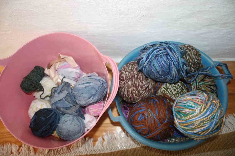 Eski giysileri harika eşyalara dönüştürüyor