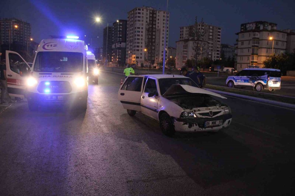 Kavgayı başkaları etti, olan motosikletliye oldu