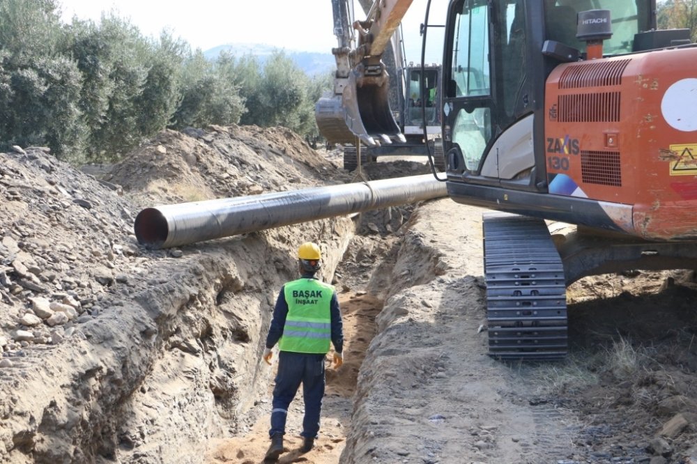 Alaşehir’in 20 yıllık su sorunu 232 milyon TL’lik yatırımla çözülüyor