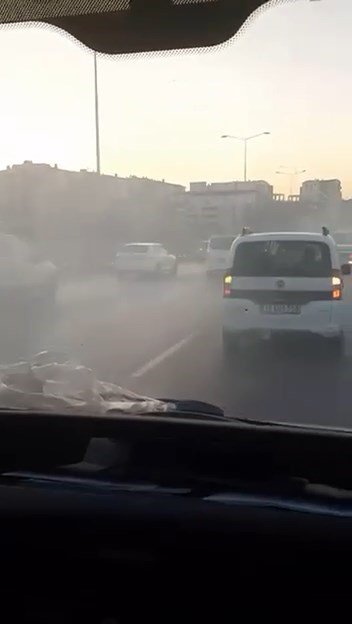 Düğün Konvoylarında Yine Lastikler Yandı