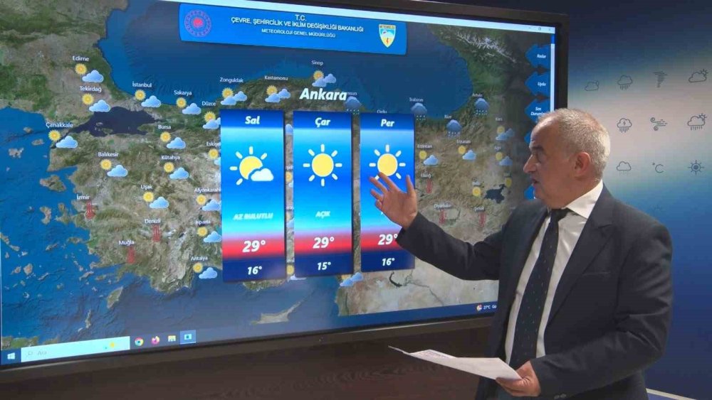 Meteoroloji’den yeni hava tahmini: Sıcaklıklar düşüyor
