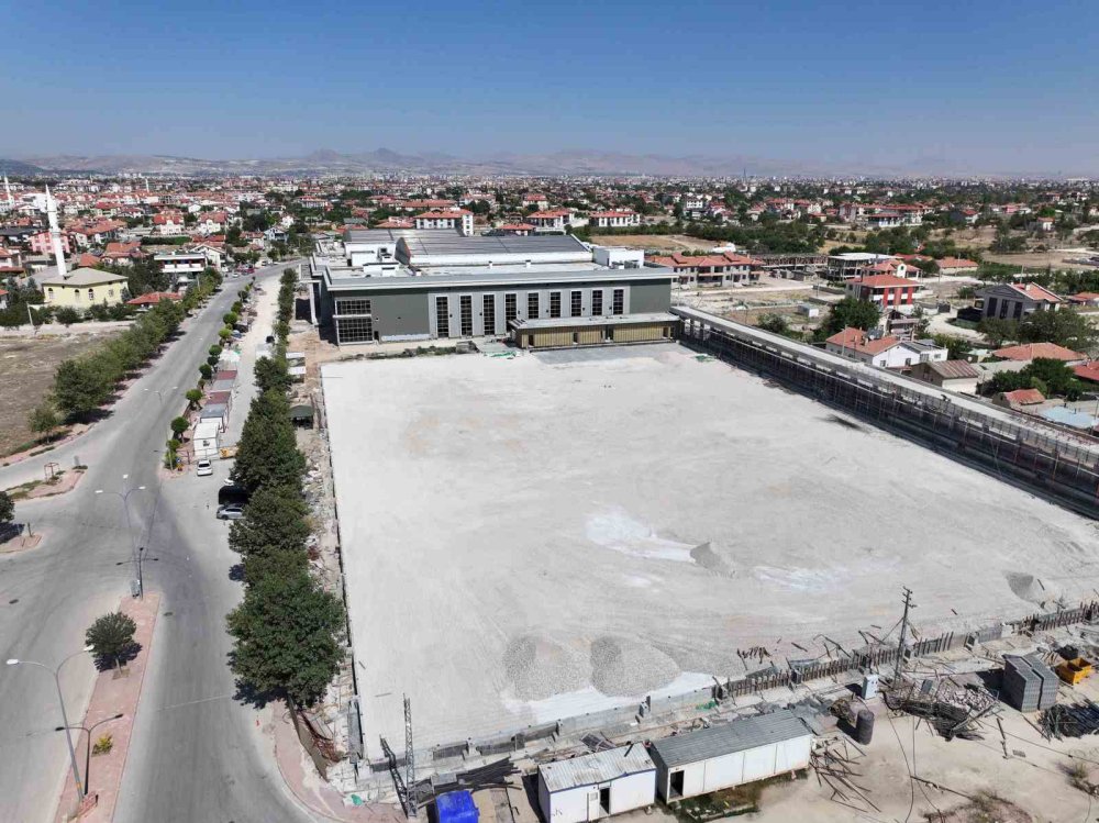 Karatay Spor Merkezi’nde Son Aşamaya Gelindi: Gençlere 16 Branşta Spor İmkanı