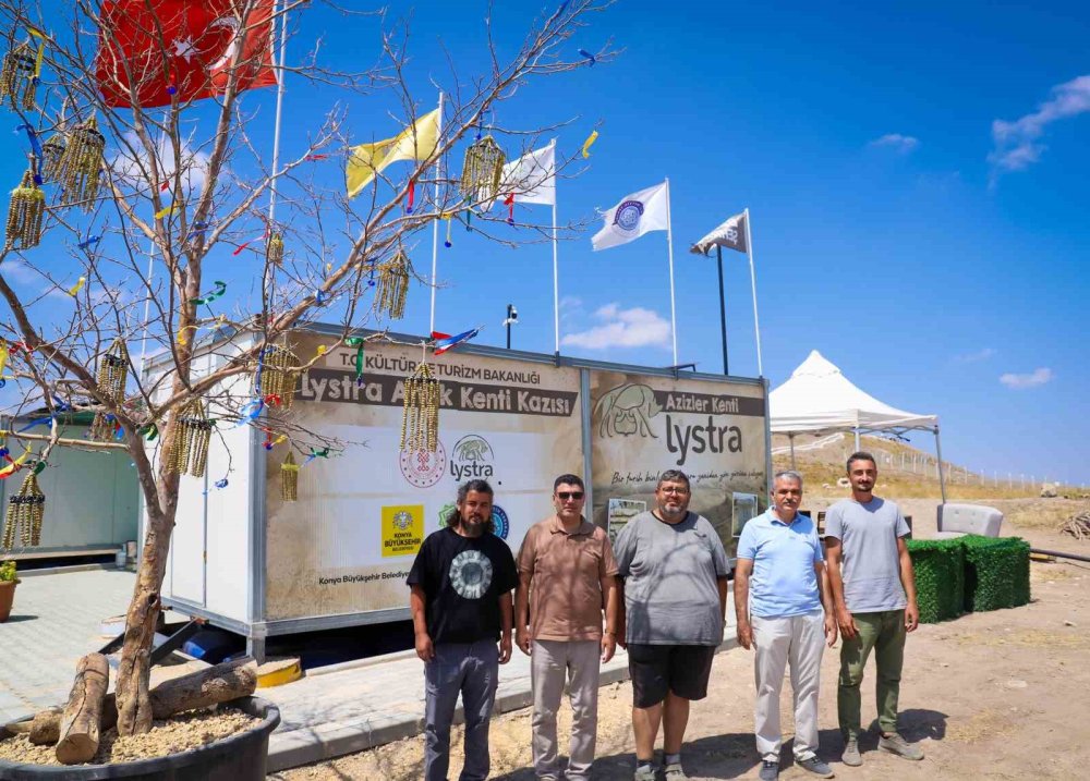 Konya’nın kadim mirası Lystra Antik Kenti’nde çok önemli bulgulara ulaşıldı