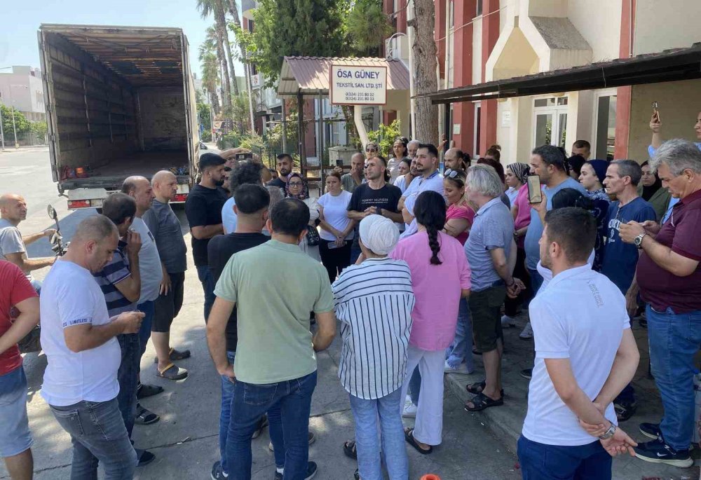 Patron makineleri toplayıp kaçtı, işçiler ortada kaldı