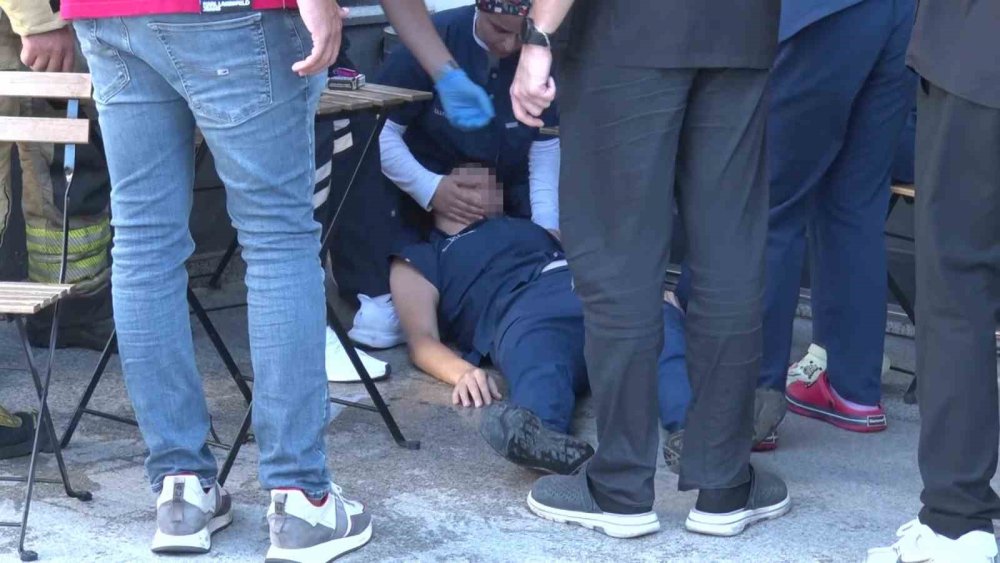 Diş kliniğinde tüp patladı: 2 yaralı