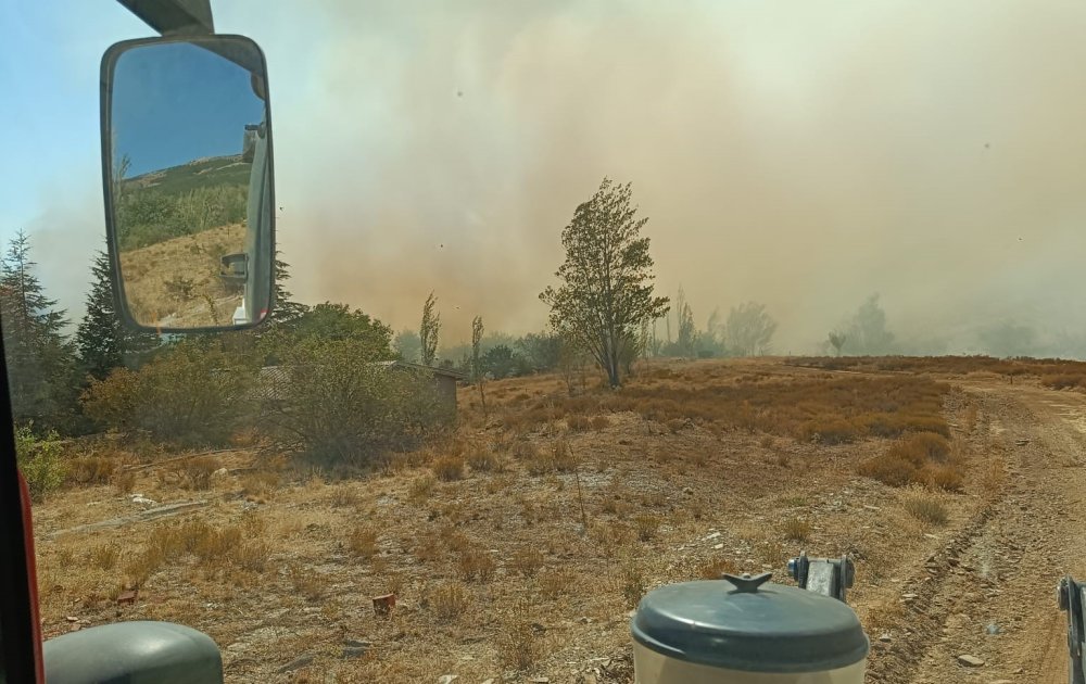 Konya'da Orman Yangını Son Anda Önlendi