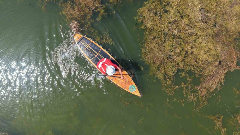 Kuruyan Göl İçin Kürek Çektiler: Beyşehir’de 58 Kilometrelik Umut Yolculuğu