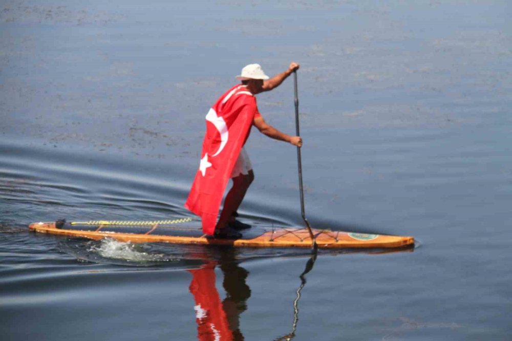 Kuruyan Göl İçin Kürek Çektiler: Beyşehir’de 58 Kilometrelik Umut Yolculuğu