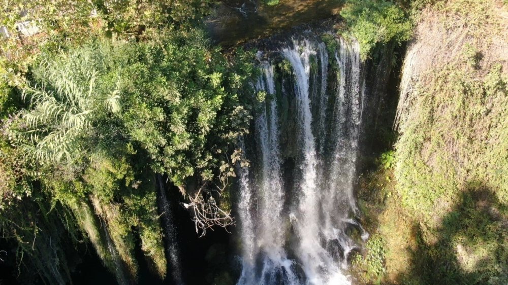 Düden Şelalesi 8 ayda 605 bin ziyaretçiyi ağırladı