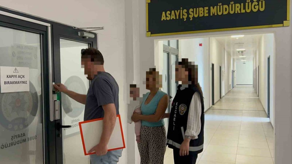 114 suç kaydı bulunan kadın kucağında bebekle adliyeye sevk edildi