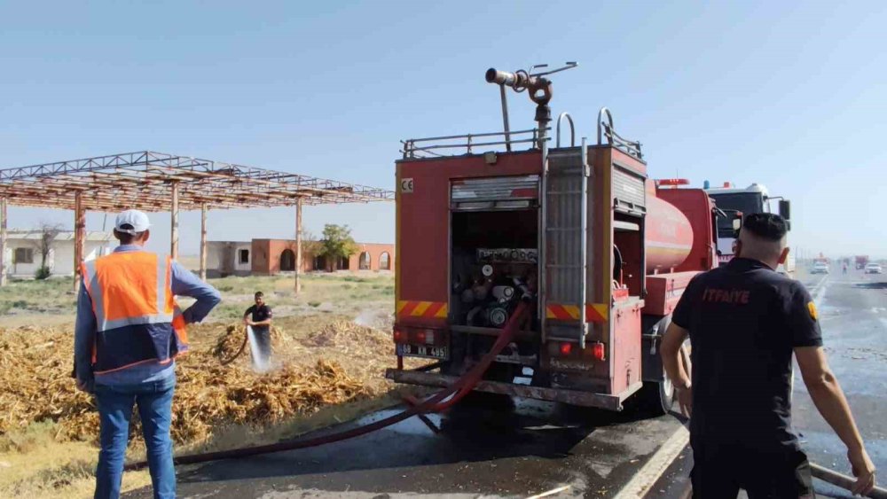 Diğer sürücüler uyardı, faciadan dönüldü