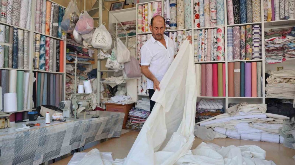 Havalar soğuyor, yün yorgan siparişleri artıyor