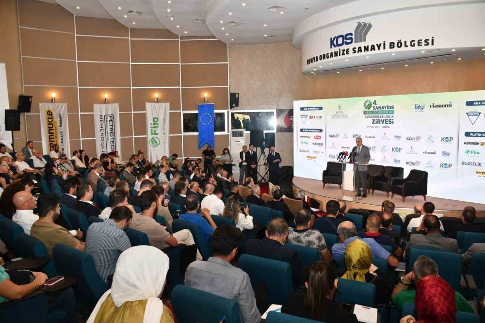 Türkiye'nin En Büyük Yeşil Sanayi Zirvesi Konya'da Gerçekleşti