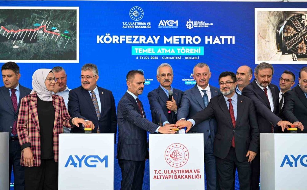 Kocaeli Metroyu Kaptı Sıra Konya'da