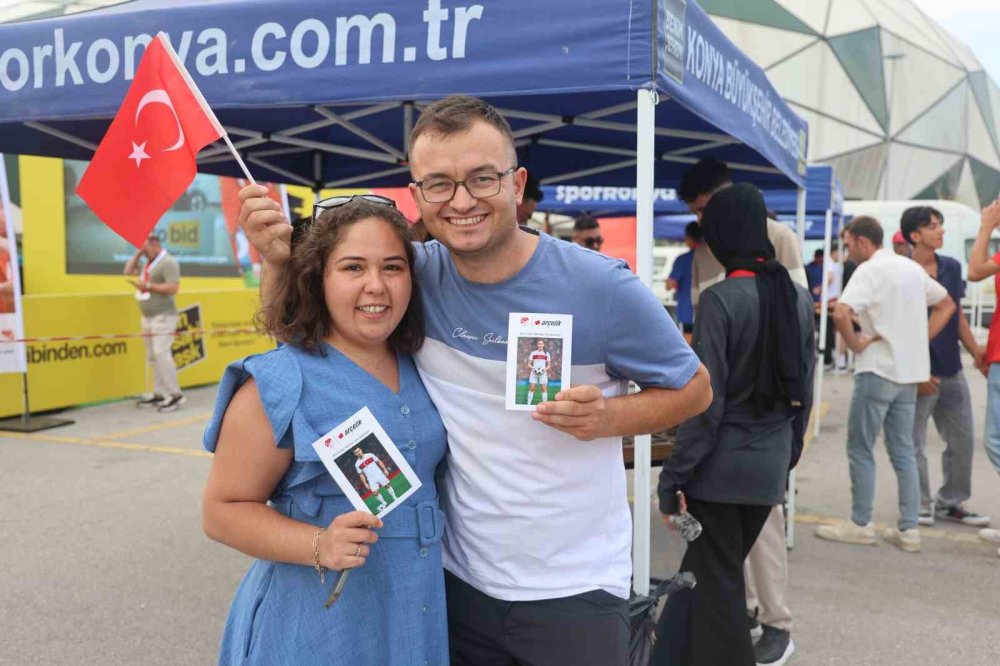 Konya'da Herkes Oraya Akın Etti