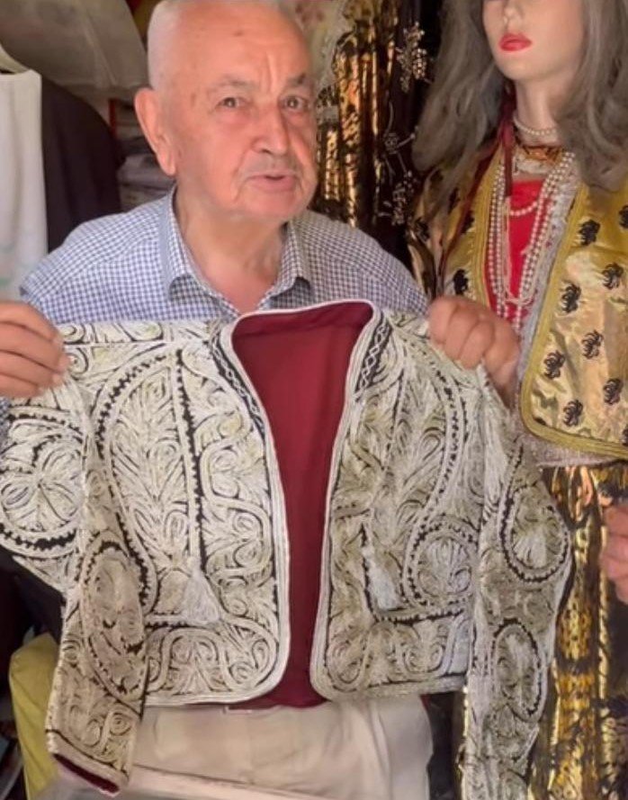 Simli gümüş iplikle işlenen 'Sarka’ yaşatılıyor