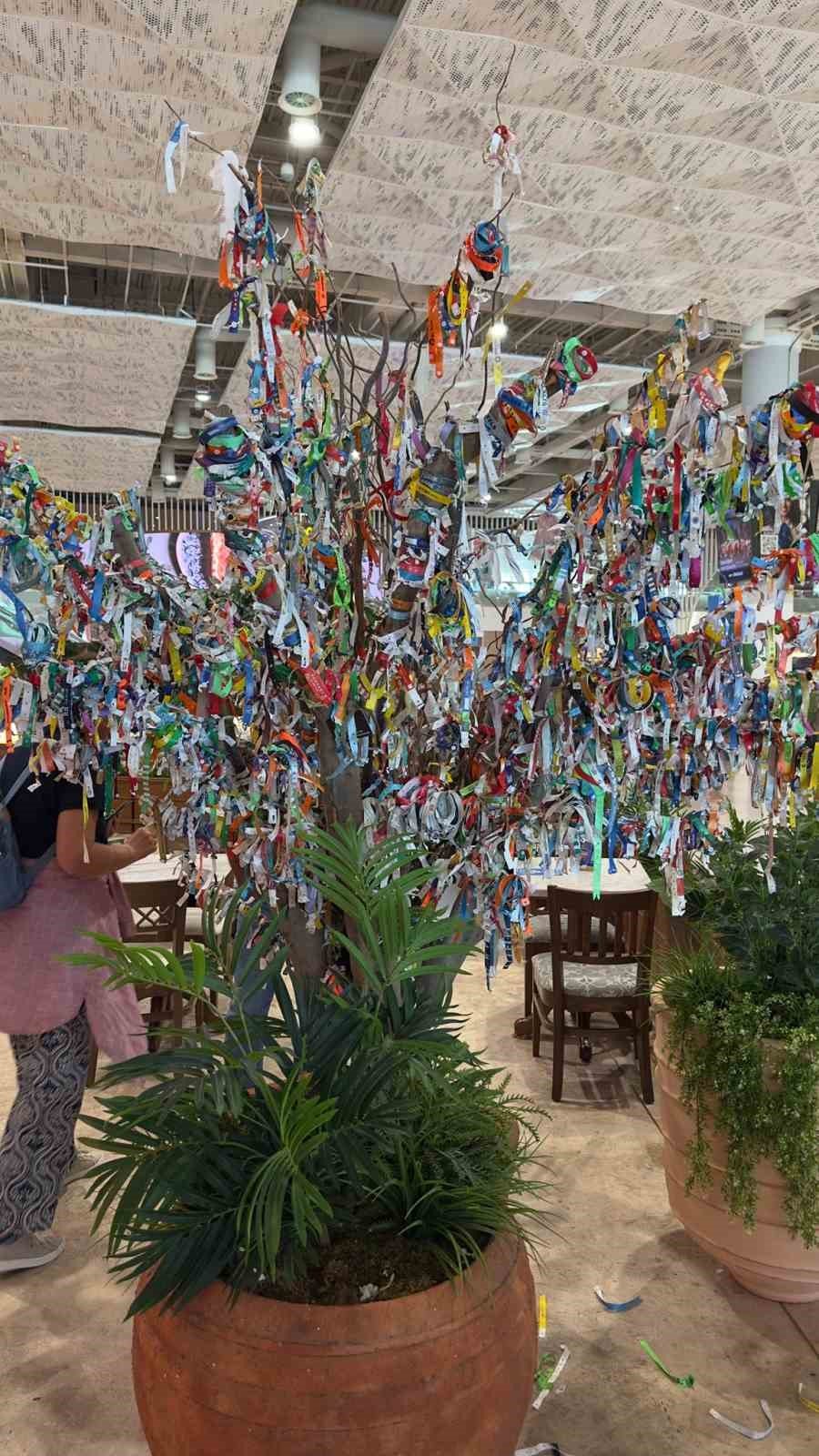 Her Şey Dahil Ağacı: Antalya Havalimanı’nda Renkli Veda