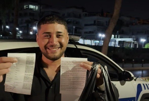 Polise yakalanan alkollü sürücü sevgilisine beddua etti