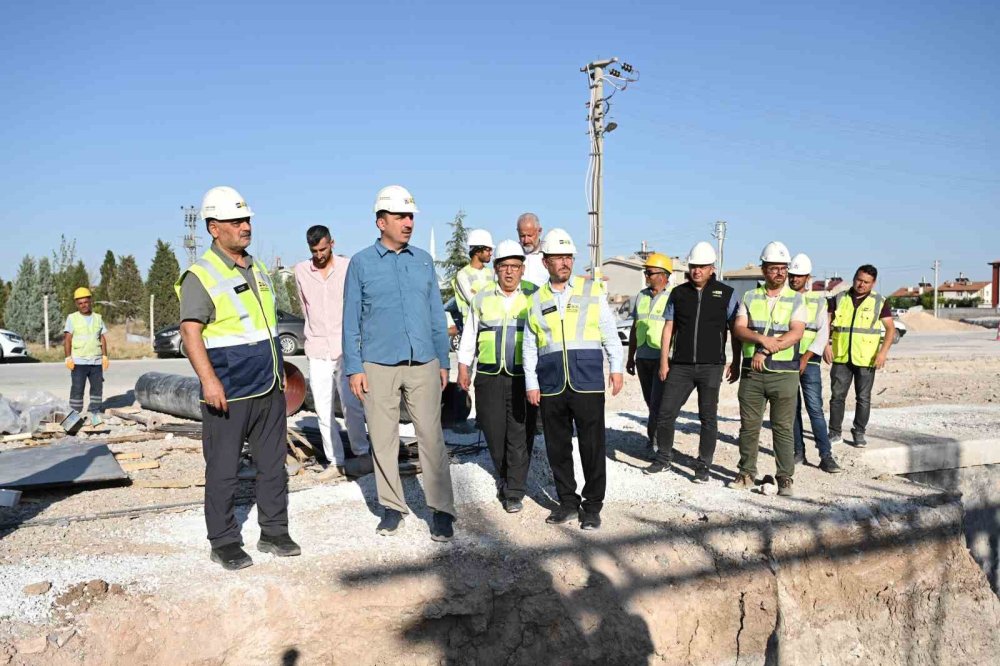 Konya Büyükşehir’den Kesintisiz Su İçin Stratejik Hamle