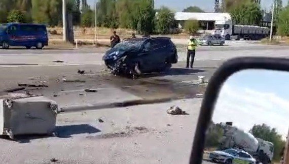 Beyşehir'de takla atan cipin sürücüsü hayatını kaybetti