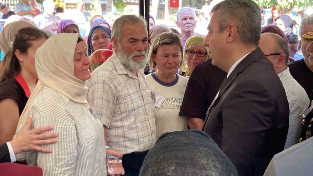 Karapınar'da şehit düşen uzman çavuş son yolculuğuna uğurlandı