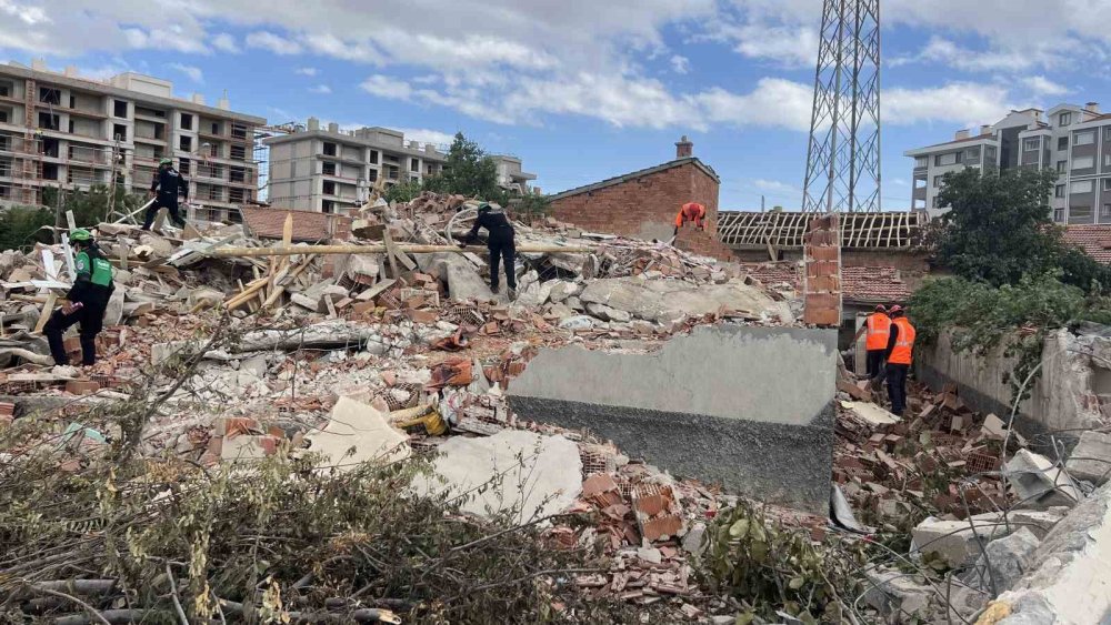 Konya’da TAMP Deprem Tatbikatı Gerçekleştirildi