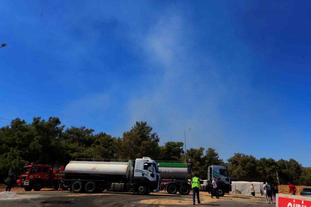 Alanya'ya bakarken Kepez yandı