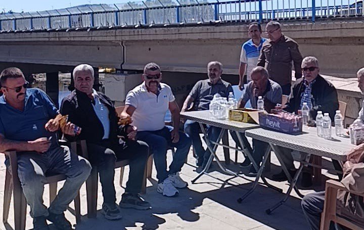 Beyşehir Gölü için dua edip kurban kestiler