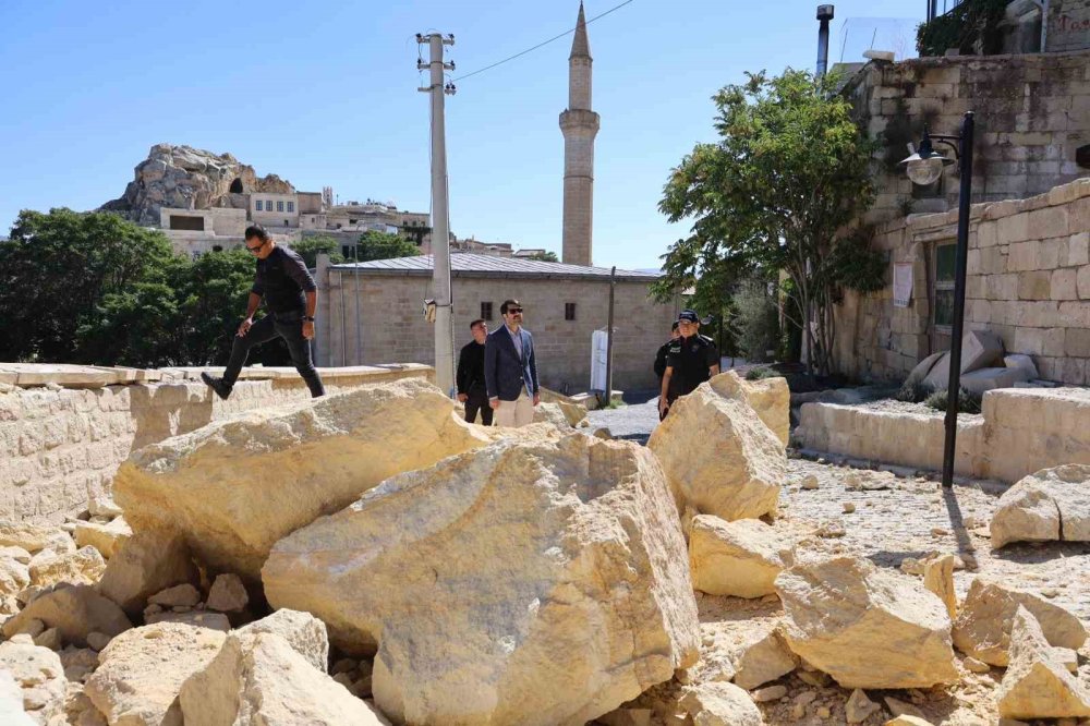 Kapadokya'da tehlike! Peri Bacaları dökülüyor