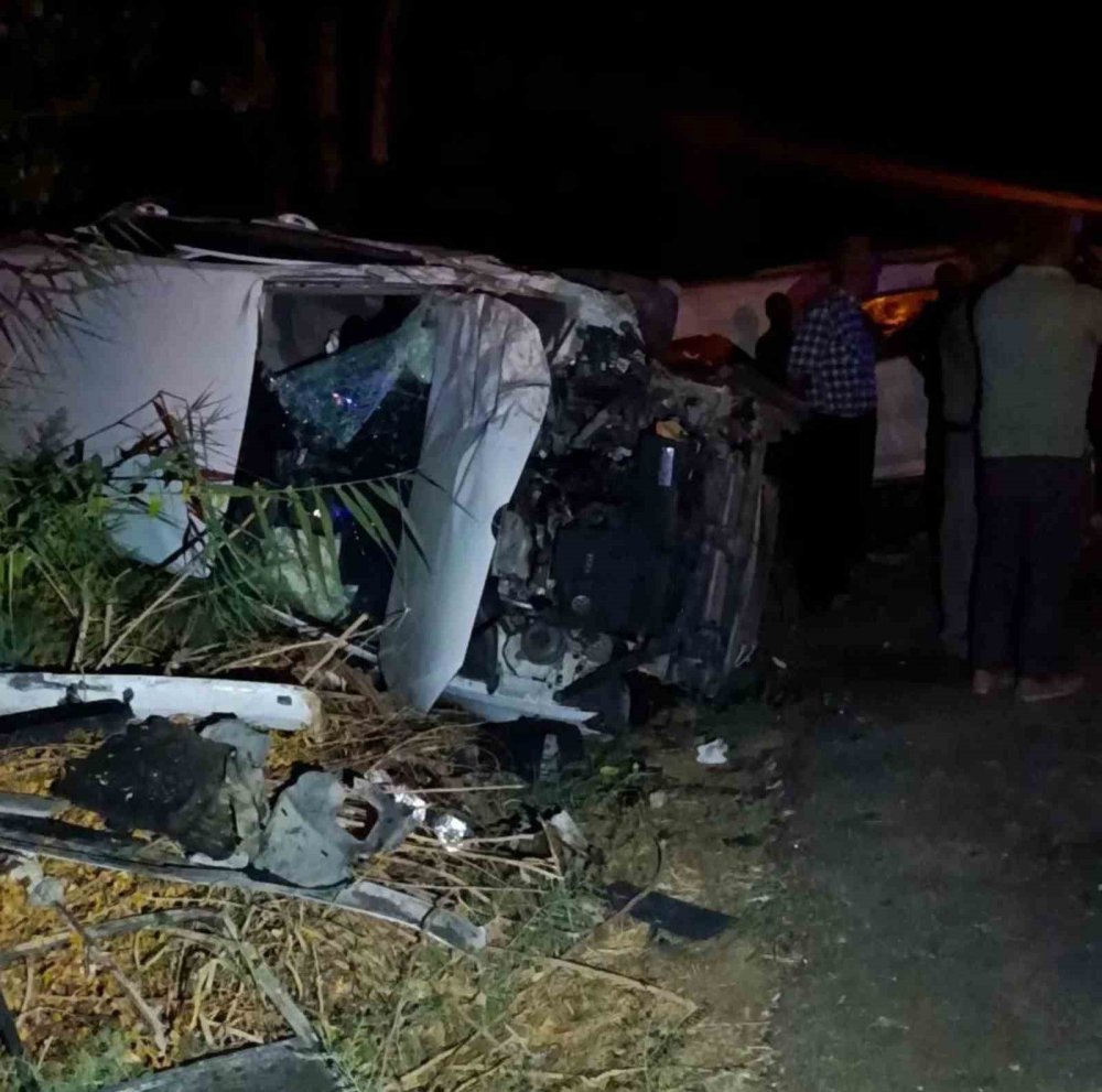 Mersin'de kazada bir tek o öldü