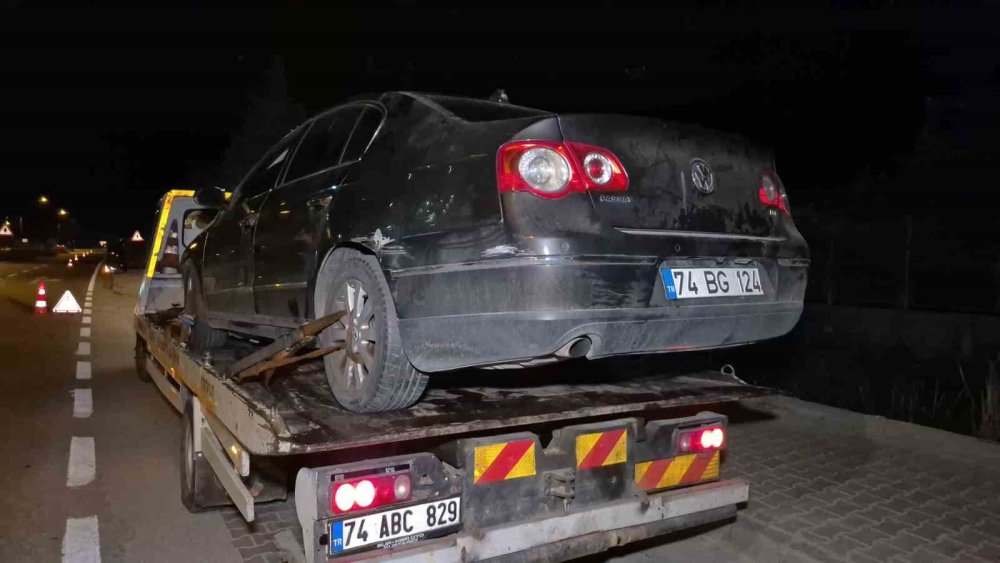 Çevirmeyi gören kaçmaya çalıştı