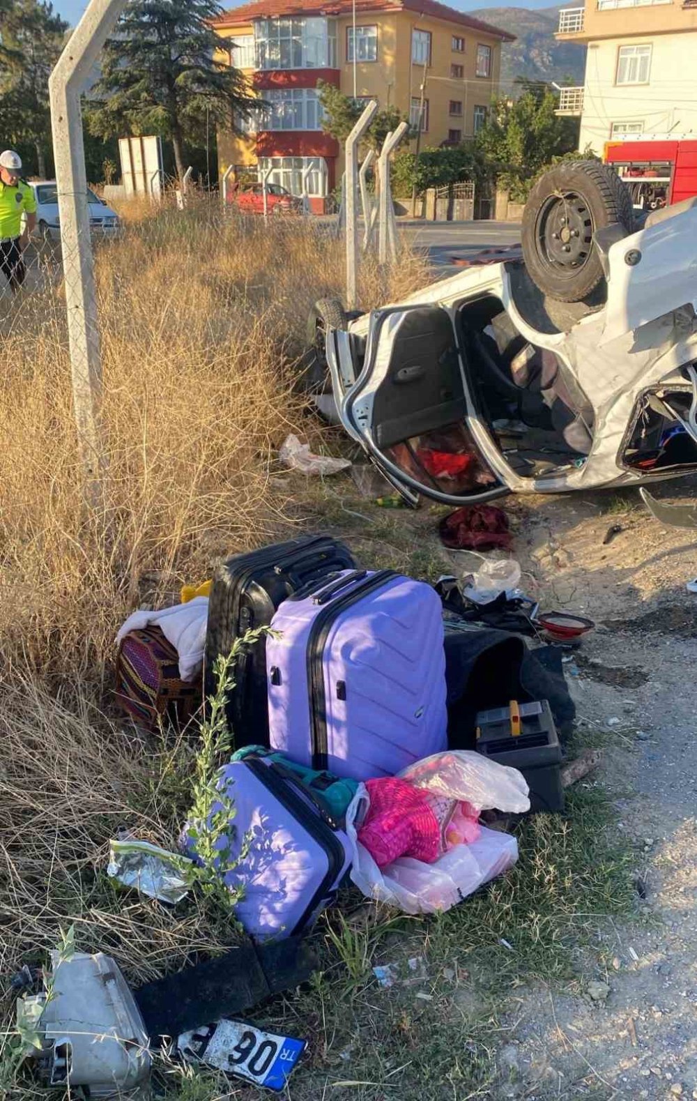 Konya'da Feci Kaza: Otomobil Takla Attı, 5 Kişi Yaralandı