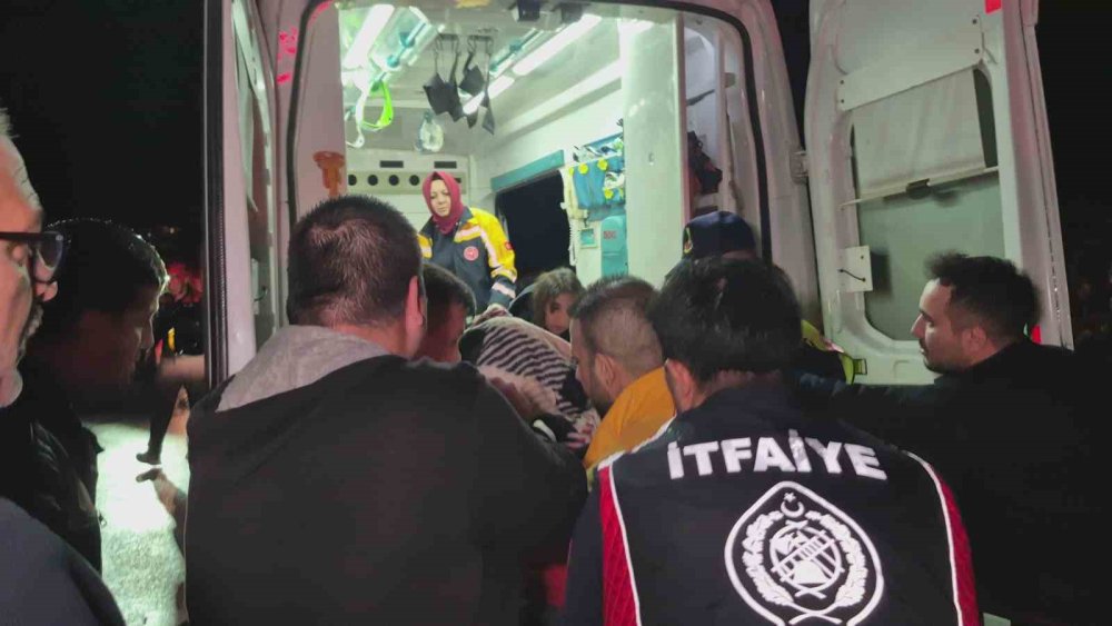 Yağmur yağdı Bartın'da kaza oldu