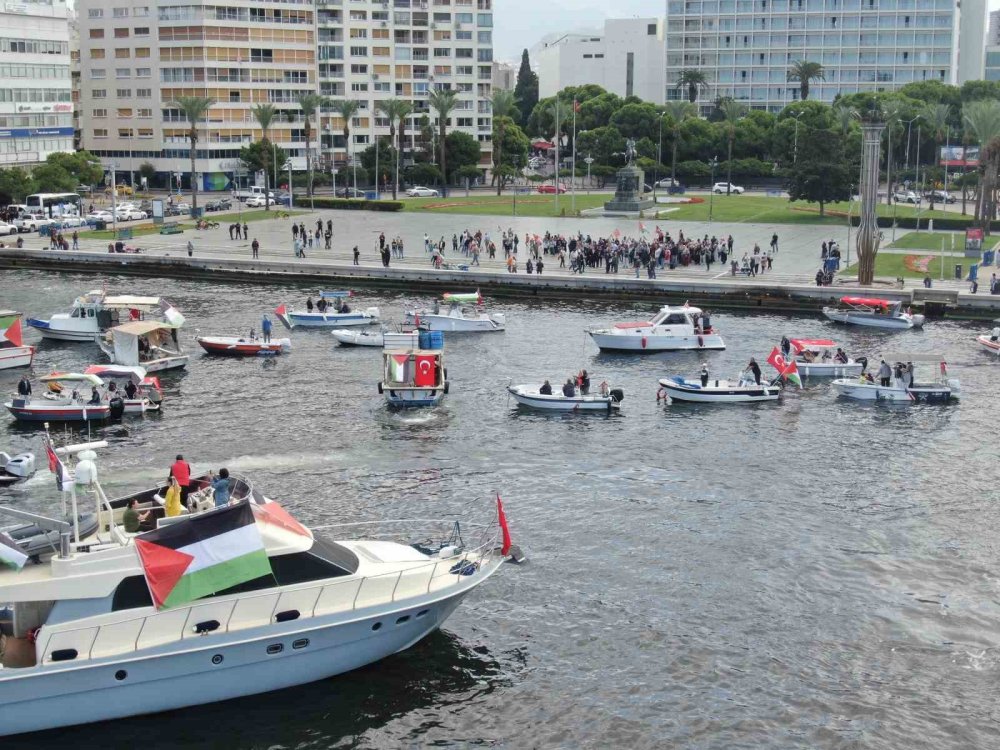 Gemilerden Mesaj: Kararlıyız, Sumud'un Yanındayız