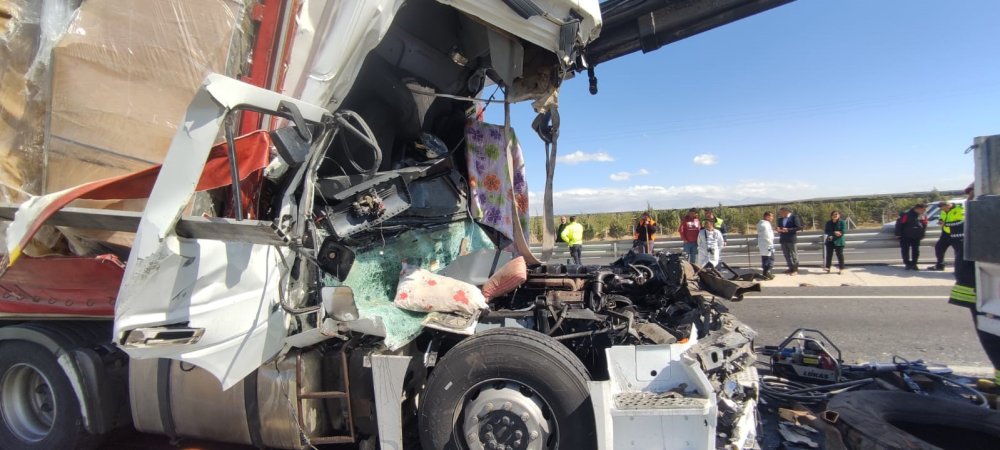 Konya'da bir tır kazası daha